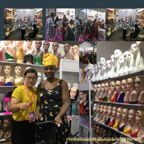 Pvc Half Body Fashion Mannequin Head Display With Shoulders For Makeup Jewelry Wigs Display Wholesale